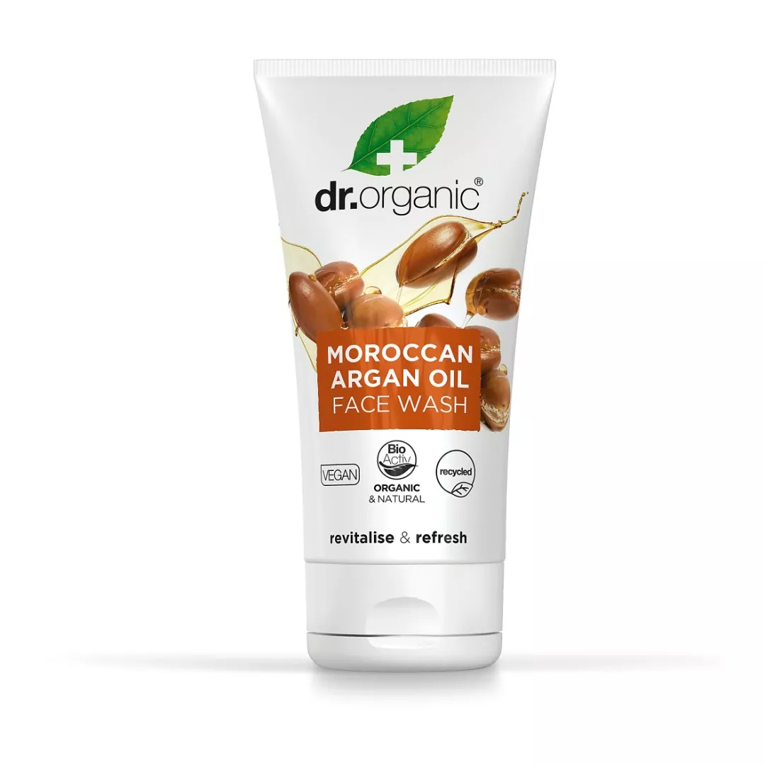 *Гель Dr. Organic Очищающий для лица с марокканским аргановым маслом 150мл