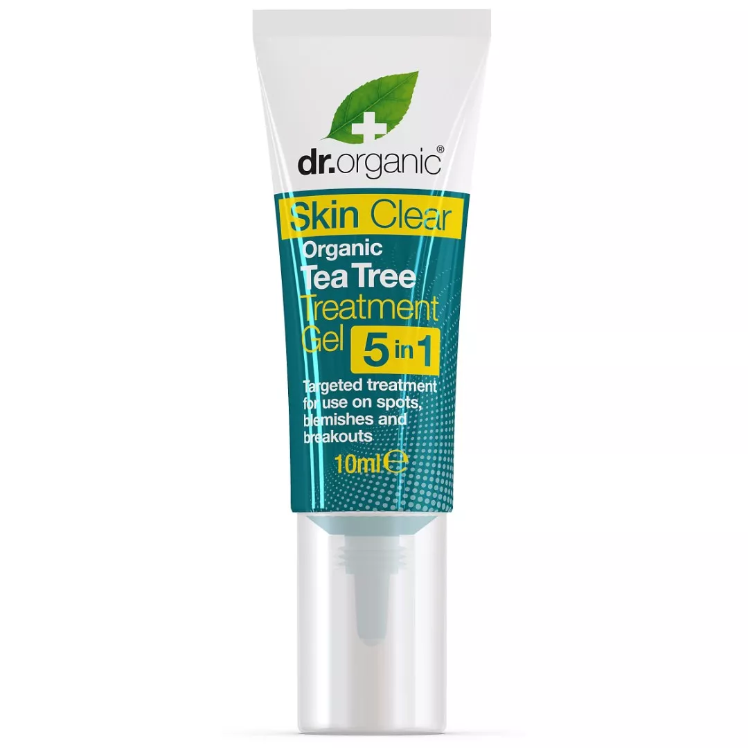*Гель Dr. Organic Skin Clear от недостатков и воспалений кожи 5 в 1 10мл