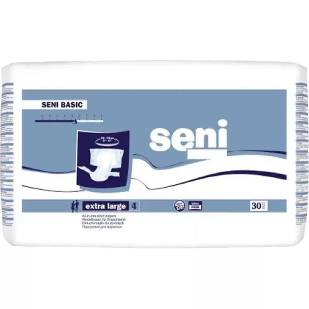 *Подгузники для взрослых SENI BASIC Extra Large №30