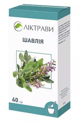 *Шалфея листья Лектравы 40г
