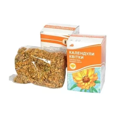 *Календулы цветы цельные 50г Лубныфарм
