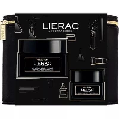 *Набор Lierac Премиум (крем 50мл + крем для контура глаз 20мл + косметичка)