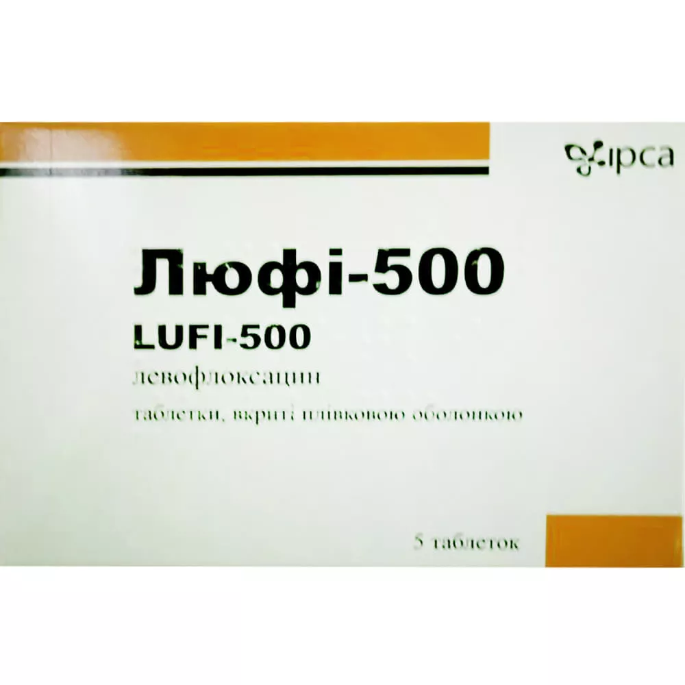 *ДУБЛЬ Люфи-500 табл. п/о 500 мг №5