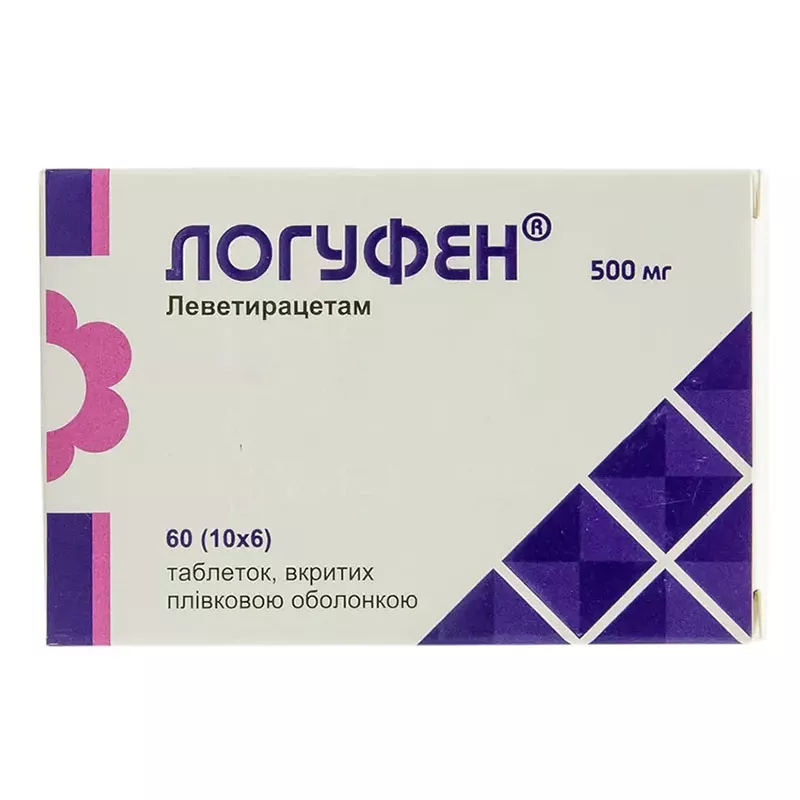*Логуфен табл. п/о 500мг №60