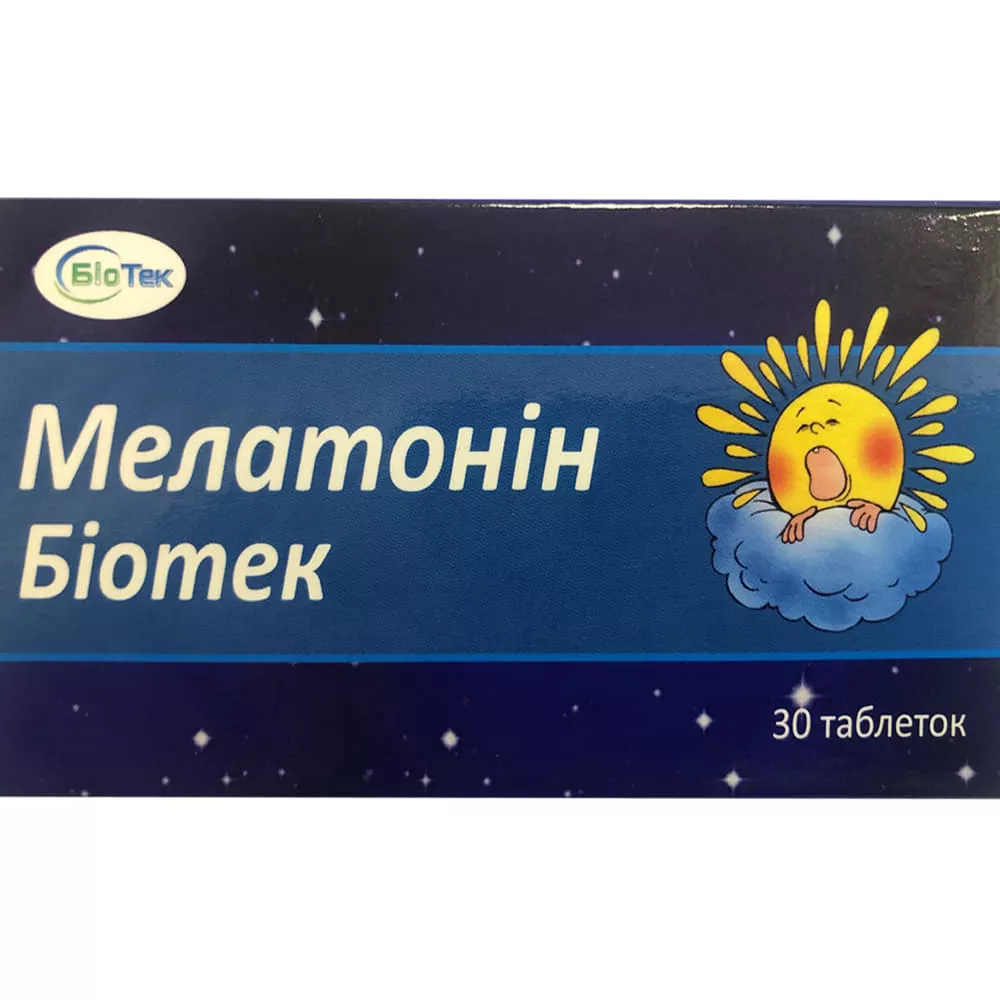 *Мелатонин Биотек 3мг табл. №30