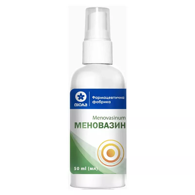 *Меновазин р-р спирт. полим. флак. 50мл Виола