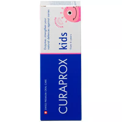 *Зубная паста Curaprox Kids дет. арбуз, с фтором 10 мл
