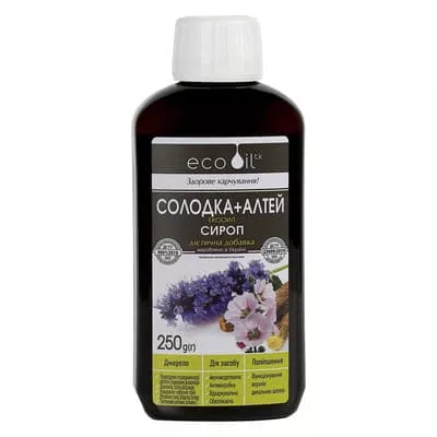 *Солодка + Алтей-Экооил сироп фл. 250г