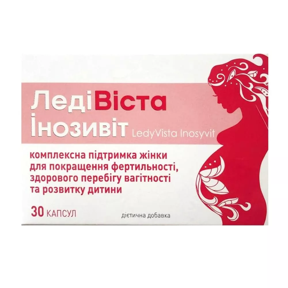*ЛедиВиста Инозивит капс. 680 мг №30