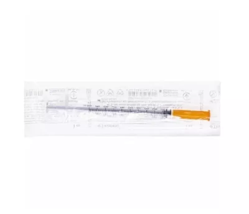 *Шприц инсулиновый U-100 с иглой 29G (0,33х13мм) 1мл №1 Tiramed