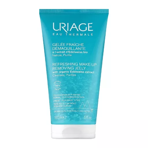 Желе для снятия макияжа Uriage Refreshing освежающее 150 мл