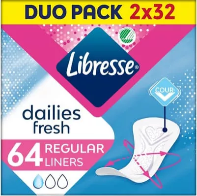 *Прокладки Libresse Ежедневные Daily Fresh Normal №64