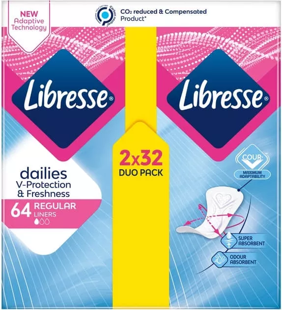 *Прокладки Libresse Ежедневные Daily Fresh Normal №64