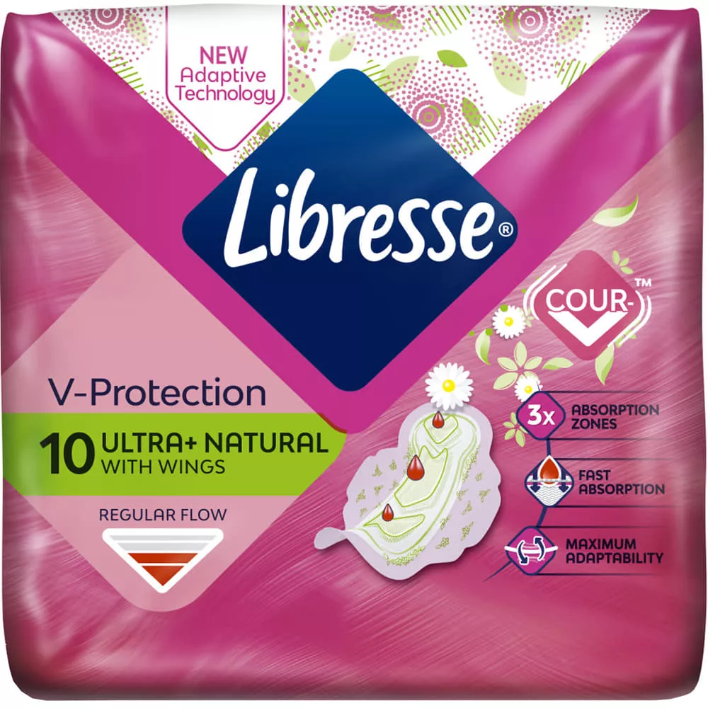*Прокладки Libresse Ultra Normal Aloe Vera & Camomile гиг. №10