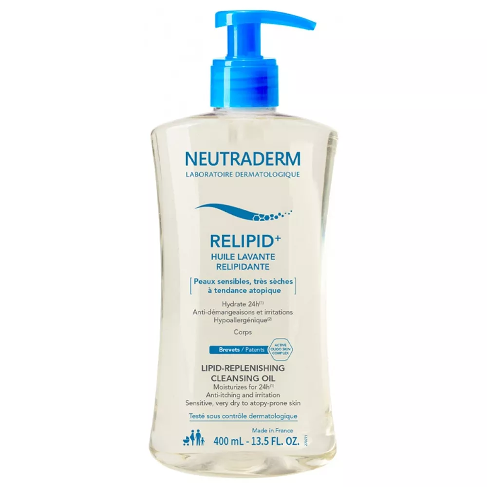Масло NEUTRADERM РЕЛИПИД+ Очищающее 400мл