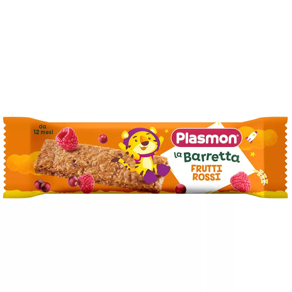 *Батончик Plasmon злаковый красные ягоды 20 г