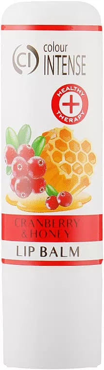 *Бальзам для губ Colour Intense Healthy Therapy 02 увл Клюква и Мед 5 г