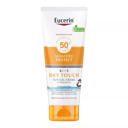 Гель-крем Eucerin 63040 Солнцезащитный ультралегкий для детей с SPF 50+ 200 мл