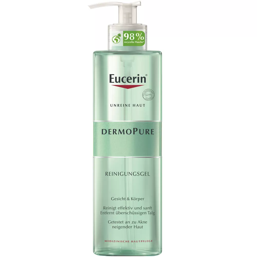 *Гель Eucerin 88982 ДермоПьюр Очищ. для лица и тела для проблемной кожи 400 мл
