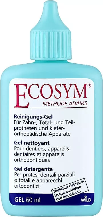 Гель Dr. Wild Ecosym для очистки зубных протезов и ортодонт. аппаратов 60мл