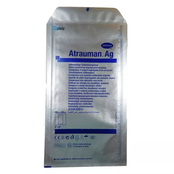 *Повязка Atrauman Ag мазевая 10 х 20 см №1