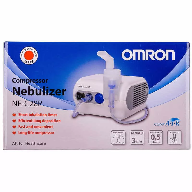 *Ингалятор Omron NE-C28P компрессорный