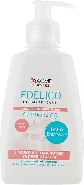 *Гель Edelico Intimate Care Normalizing для интимной гигиены для нормализации микрофлоры 300 мл
