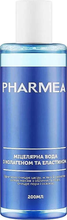*Мицеллярная вода PHARMEA для лица с коллагеном и эластином 200 мл