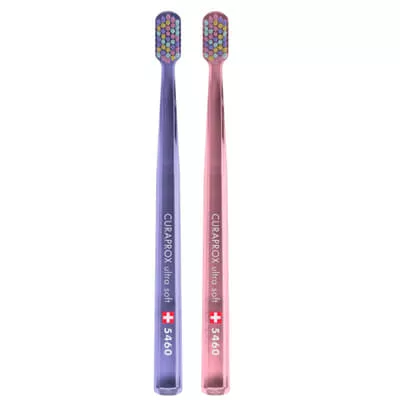 *Зубная щетка Curaprox Набор Duo Colorful Curls Edition ультрамягк. №2