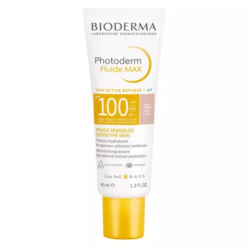 Флюид Bioderma Фотодерм Max SPF 100 очень светлый 40мл
