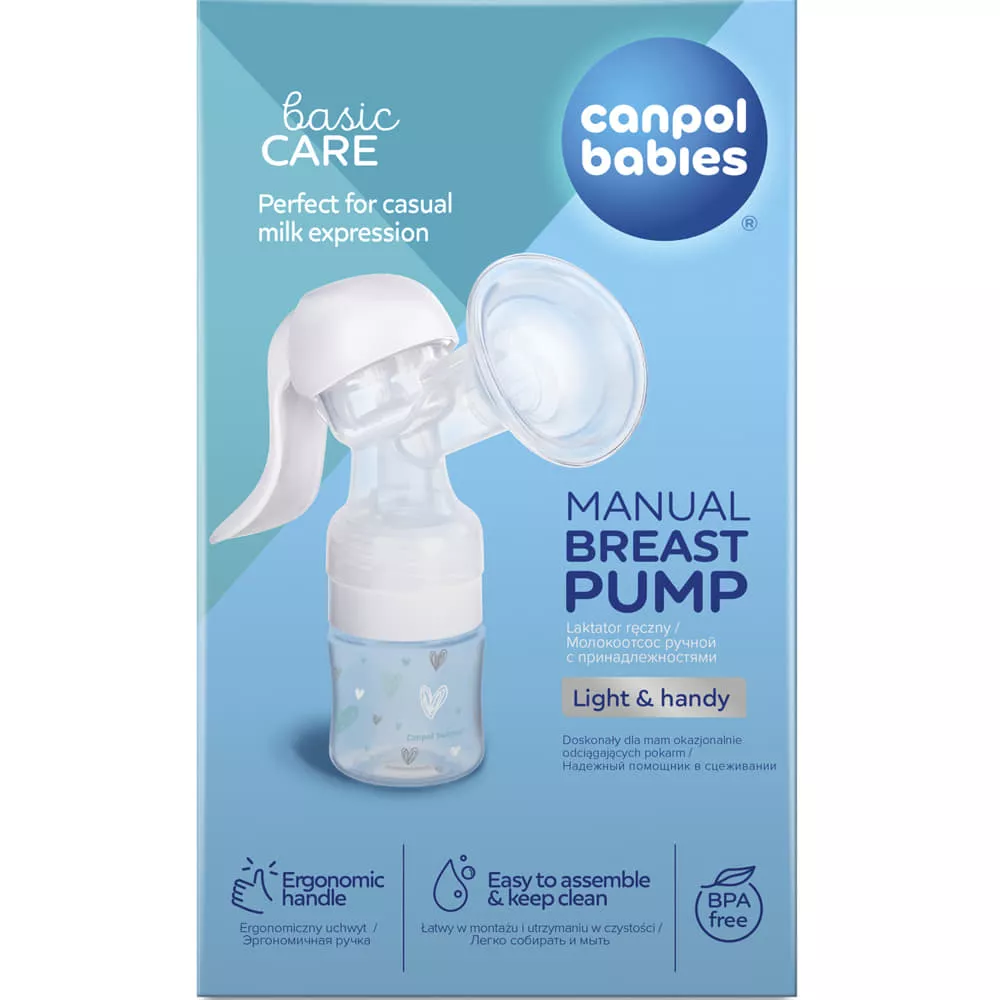 Молокоотсос Canpol Babies Basic 12/216 ручной