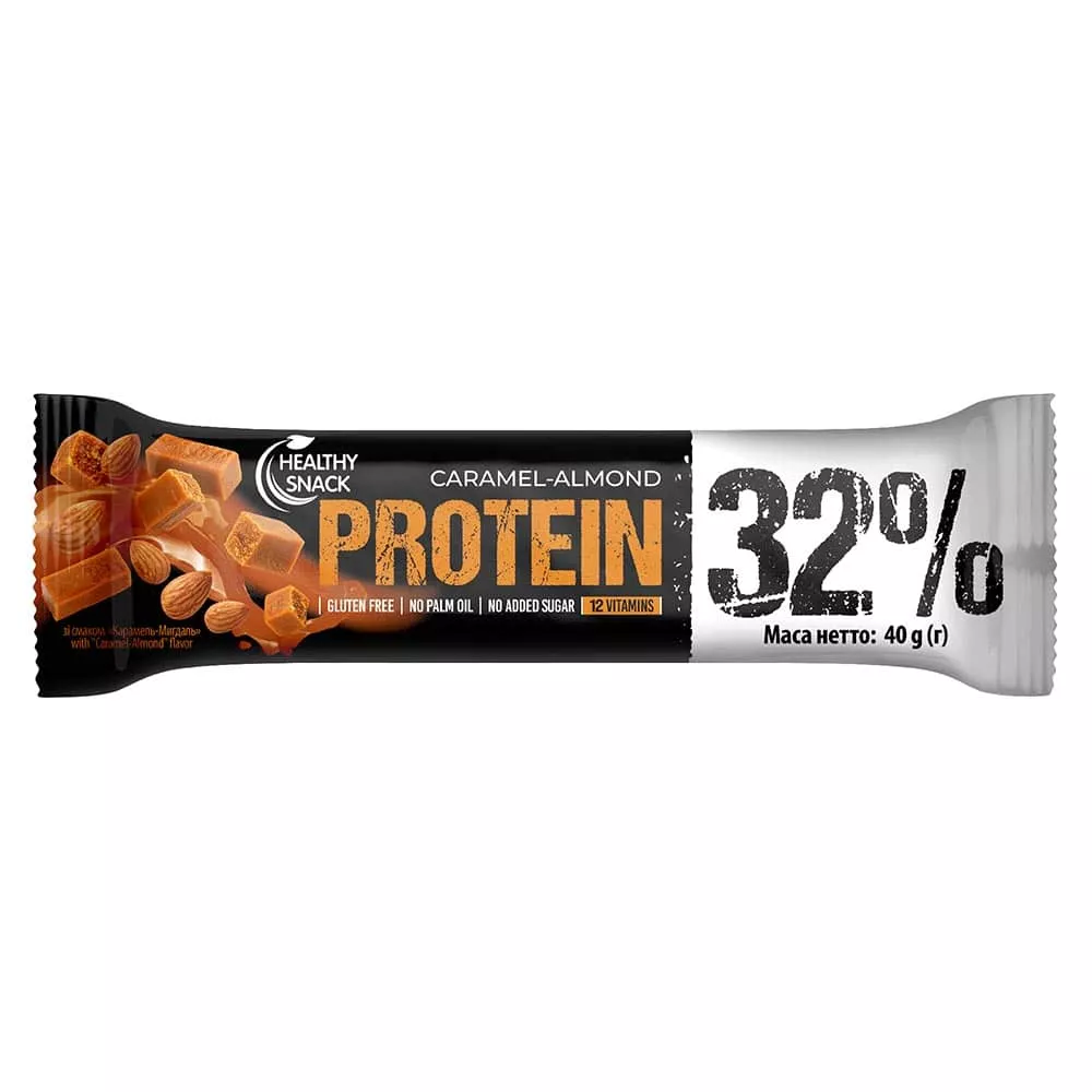 Батончик PROTEIN Healthy Snack Карамель-Мигдаль 40 г