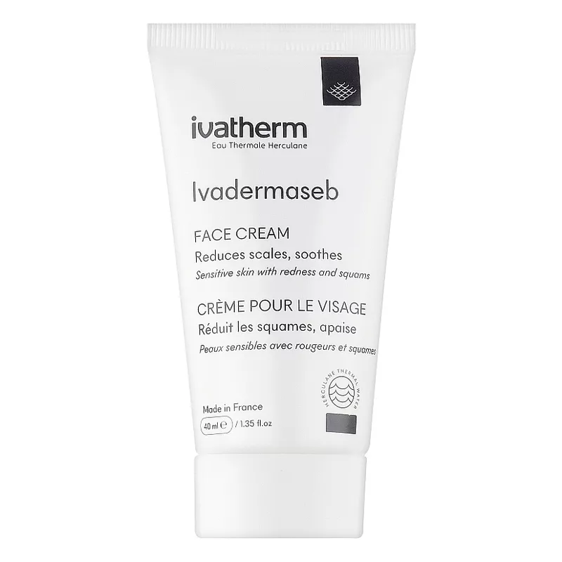 Крем Ivatherm IVADERMASED для чувствительной кожи лица от покраснения и шелушения 40 мл