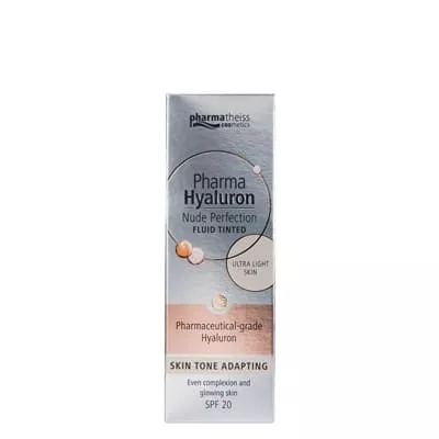 *Pharma Hyaluron Nude Perfection Флюид тонирующ. очень светлый SPF-20 50мл