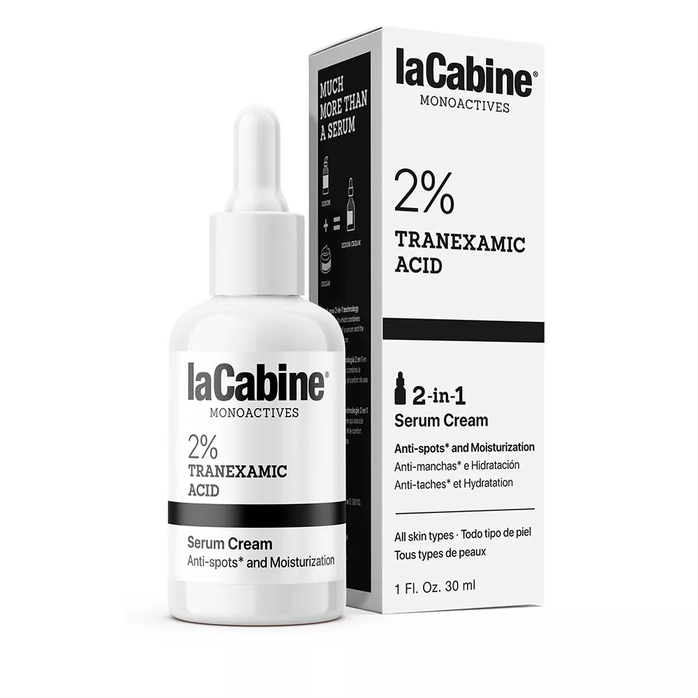 Крем-сыворотка LaCabine 2% Tranexamic Acid 2-в-1 Увлаж. д/лица п/пигм. пятен 2% транексамовой кислот