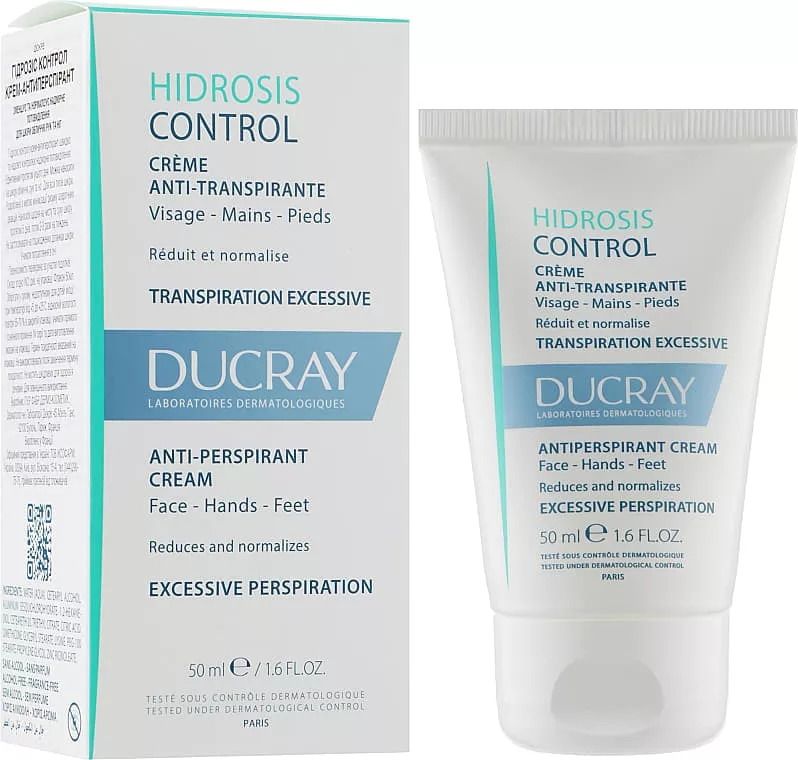 Крем-антиперспирант Дюкрей Hidrosis Control 50 мл