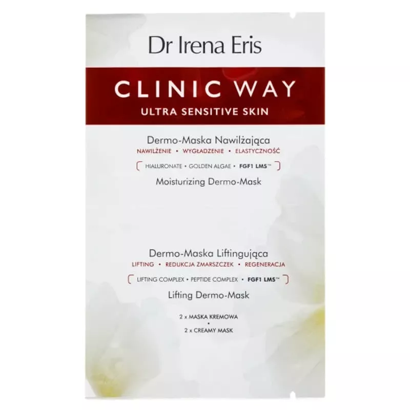 Дермо-маска Dr Irena Eris CW увлажнение и лифтинг 2*6 мл