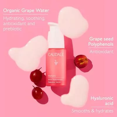 Сыворотка Caudalie VinoHydra с гиалуроновой кислотой 30 мл