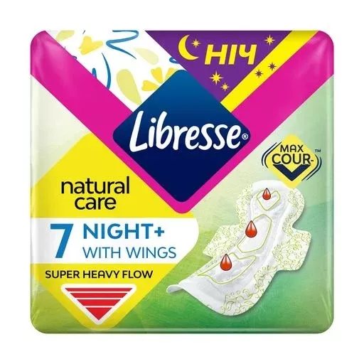 Прокладки Libresse Natural Care Maxi Night №7