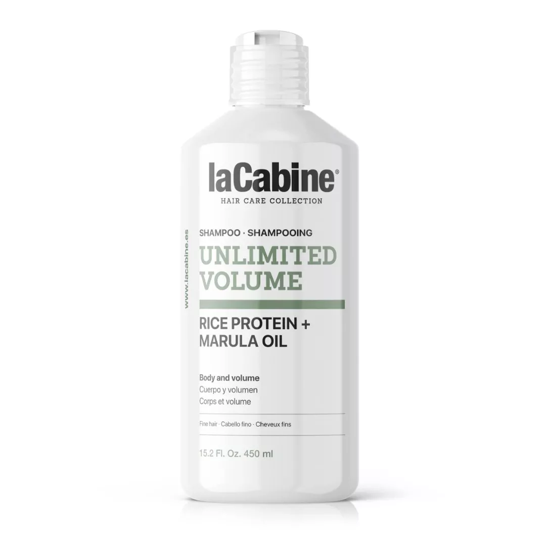 Шампунь LaCabine Unlimited volume с рисовым протеином для укрепления и объема тонких волос 450 мл