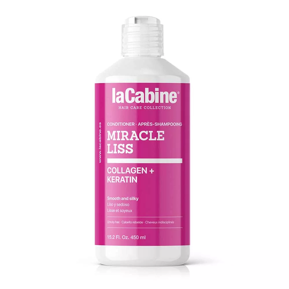 Кондиционер LaCabine Miracle Liss с коллагеном и кератином для непослушных волос 450 мл