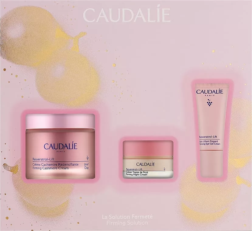 *Набор Caudalie Крем Кашемир (гель-крем для контура глаз 5мл, ночной крем 15мл, кашемир крем 50мл)