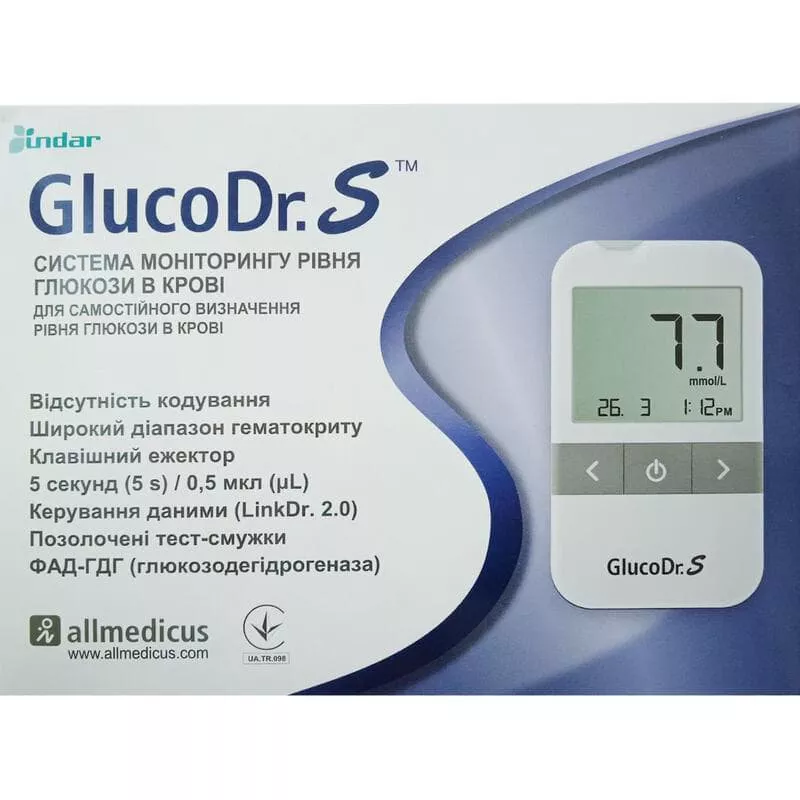 *Глюкометр GlucoDr. S AGM-513S