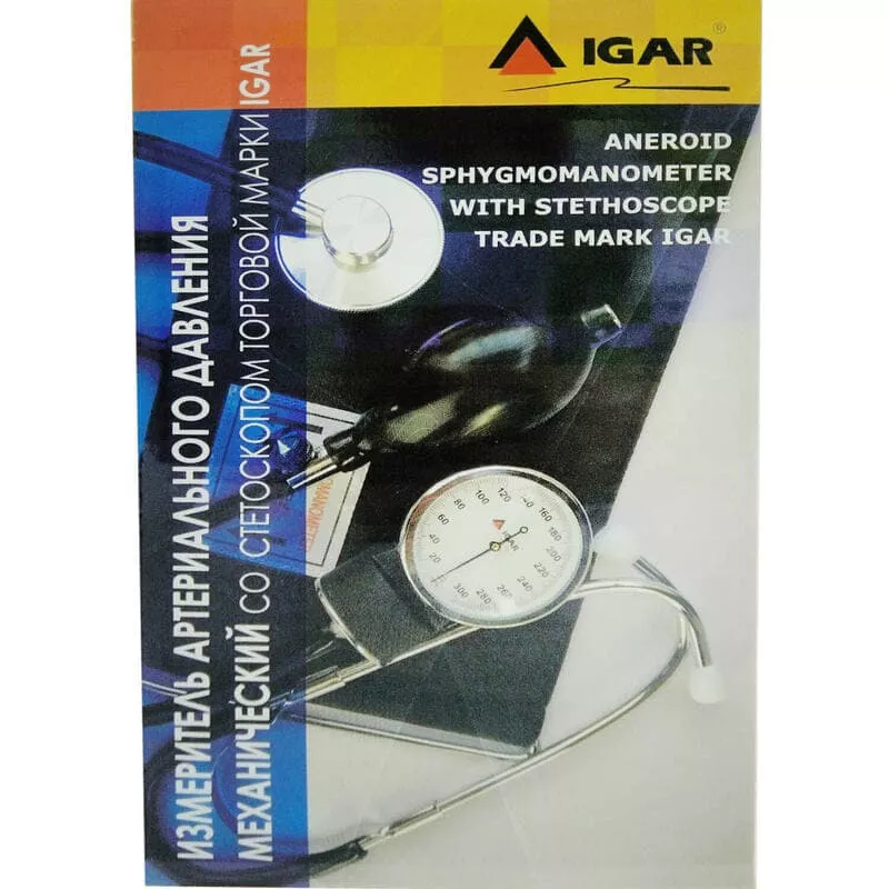 *Тонометр IGAR механический со стетоскопом