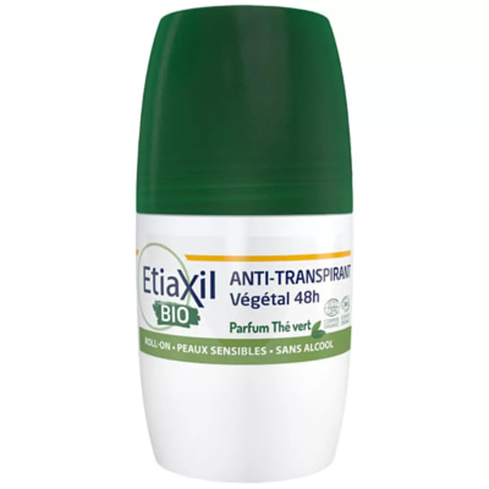 *Антиперспирант шариковый Etiaxil Bio Vegetal 48h Green 50мл