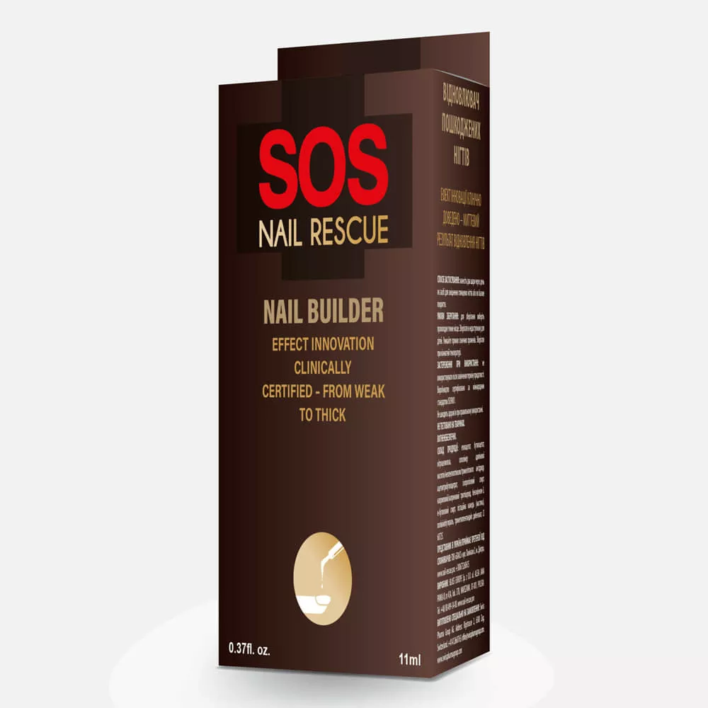 *Средство для ногтей Sos Nail Rescue восстановление ногтей 11мл