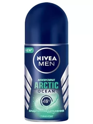 *NIVEA For men дезодорант-шарик Арктический океан 50мл