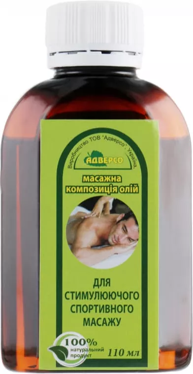 *Масло Адверсо  д/стимулирующего массажа 110мл
