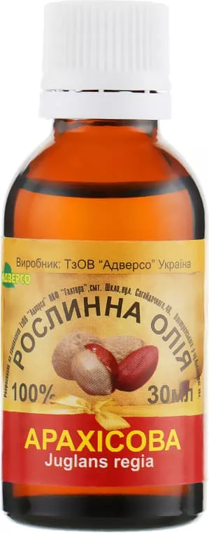 *Масло Адверсо арахисовое 30мл