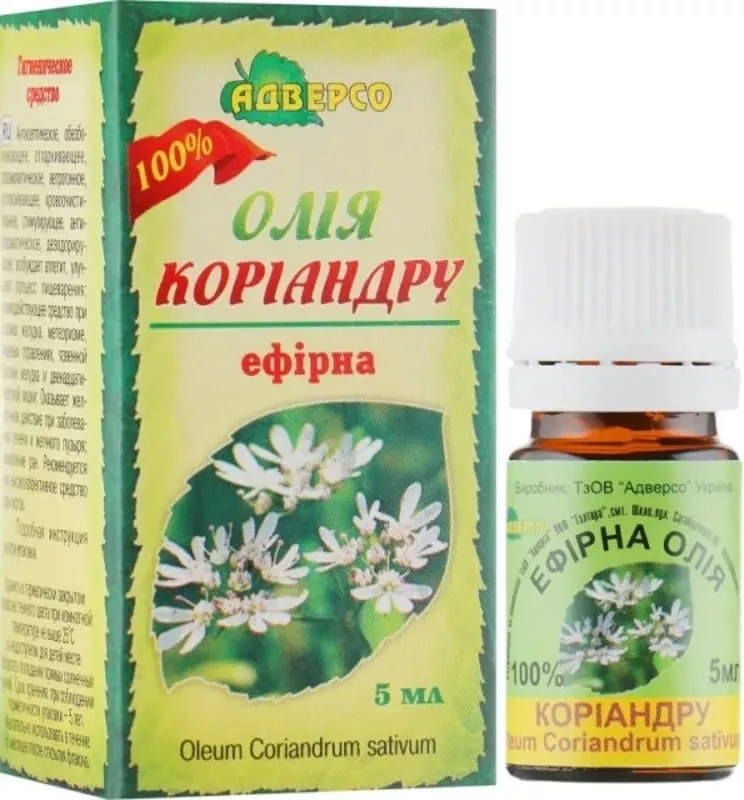 *Масло Адверсо кориандра 5мл